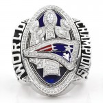 2016 New England Patriots Super Bowl Ring/Pendant (C.Z logo)